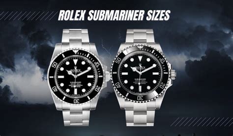 rolex submariner dimensions|rolex submariner size 44mm.